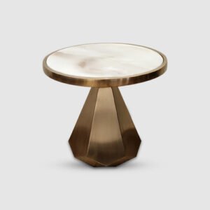 White Marble Side Table ST-03