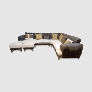 7 Seater L Shape Sofa Set LS-08