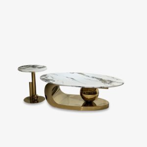 White Marble Center Table CT-09