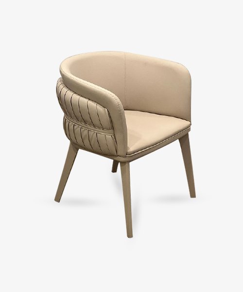 Luxury Cafe Chair White