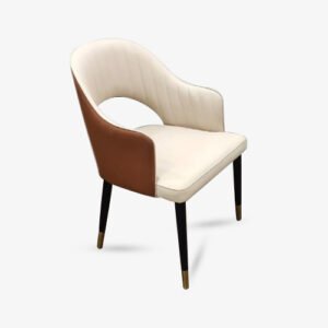 White luxury Cafe Chair
