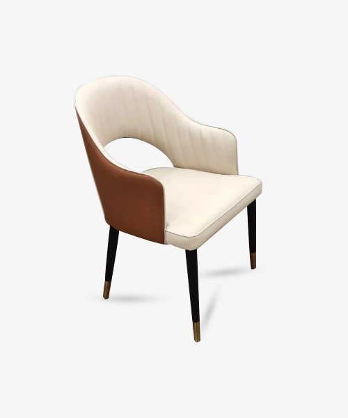 White luxury Cafe Chair