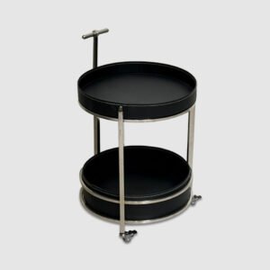 Black Food Serving Trolley ST-02