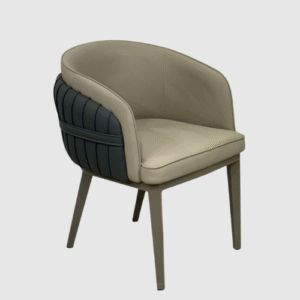 Grey lobby chair
