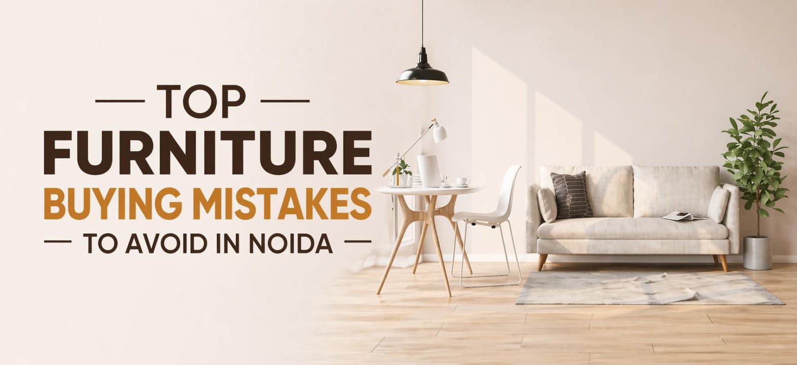 Top Furniture Buying Mistakes to Avoid in Noida