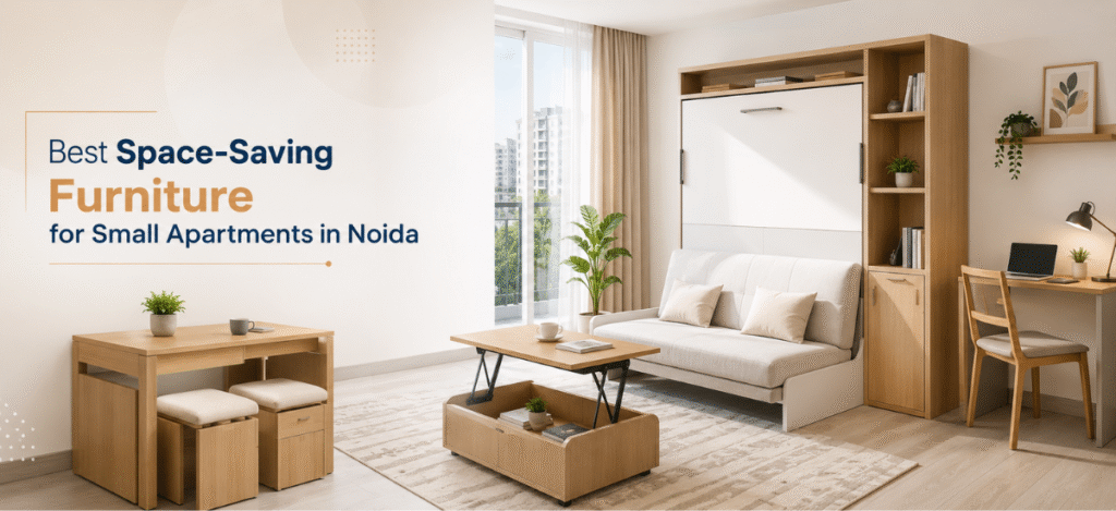 Best Space-Saving Furniture for Small Apartments in Noida