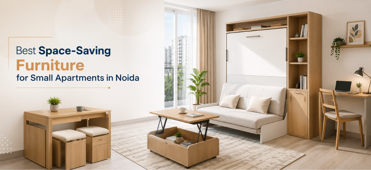 Best Space-Saving Furniture for Small Apartments in Noida